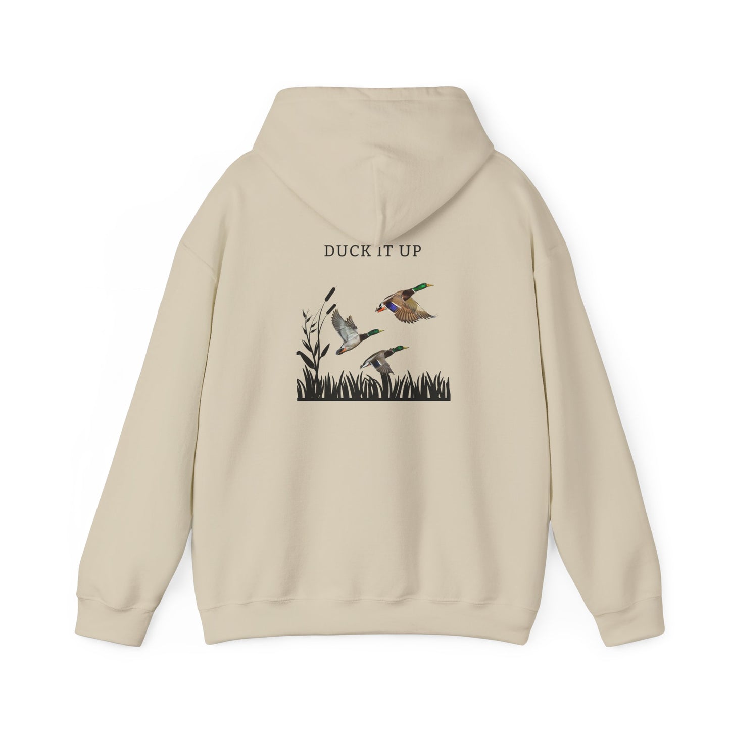 'Duck It Up' Graphic Design - Unisex Hoodie