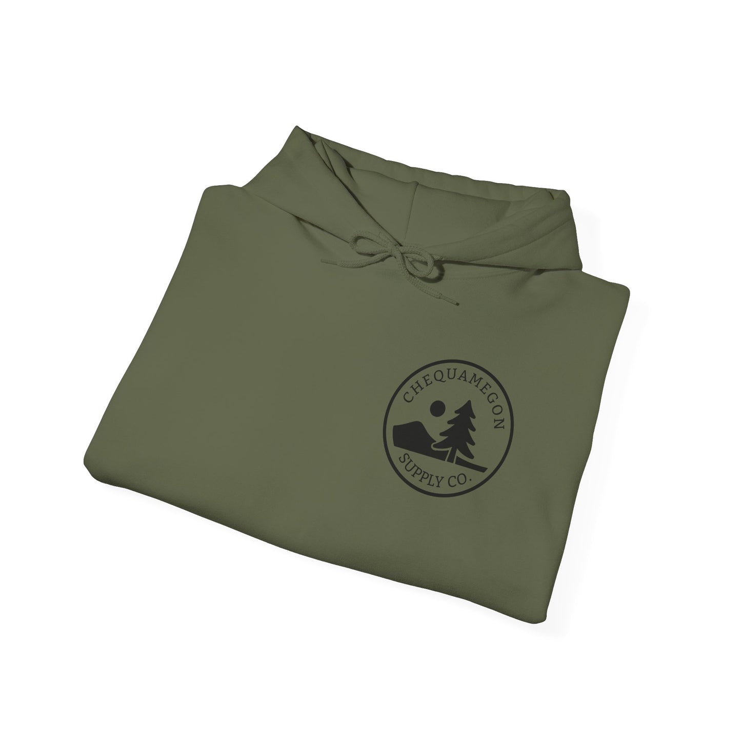 WI Chequamegon Map - Unisex Hoodie