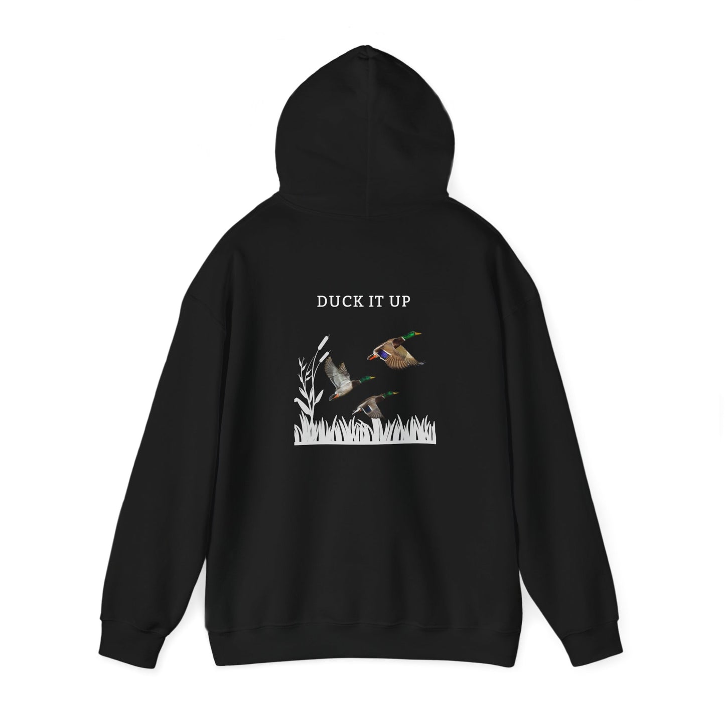 'Duck It Up' Graphic Design - Unisex Hoodie