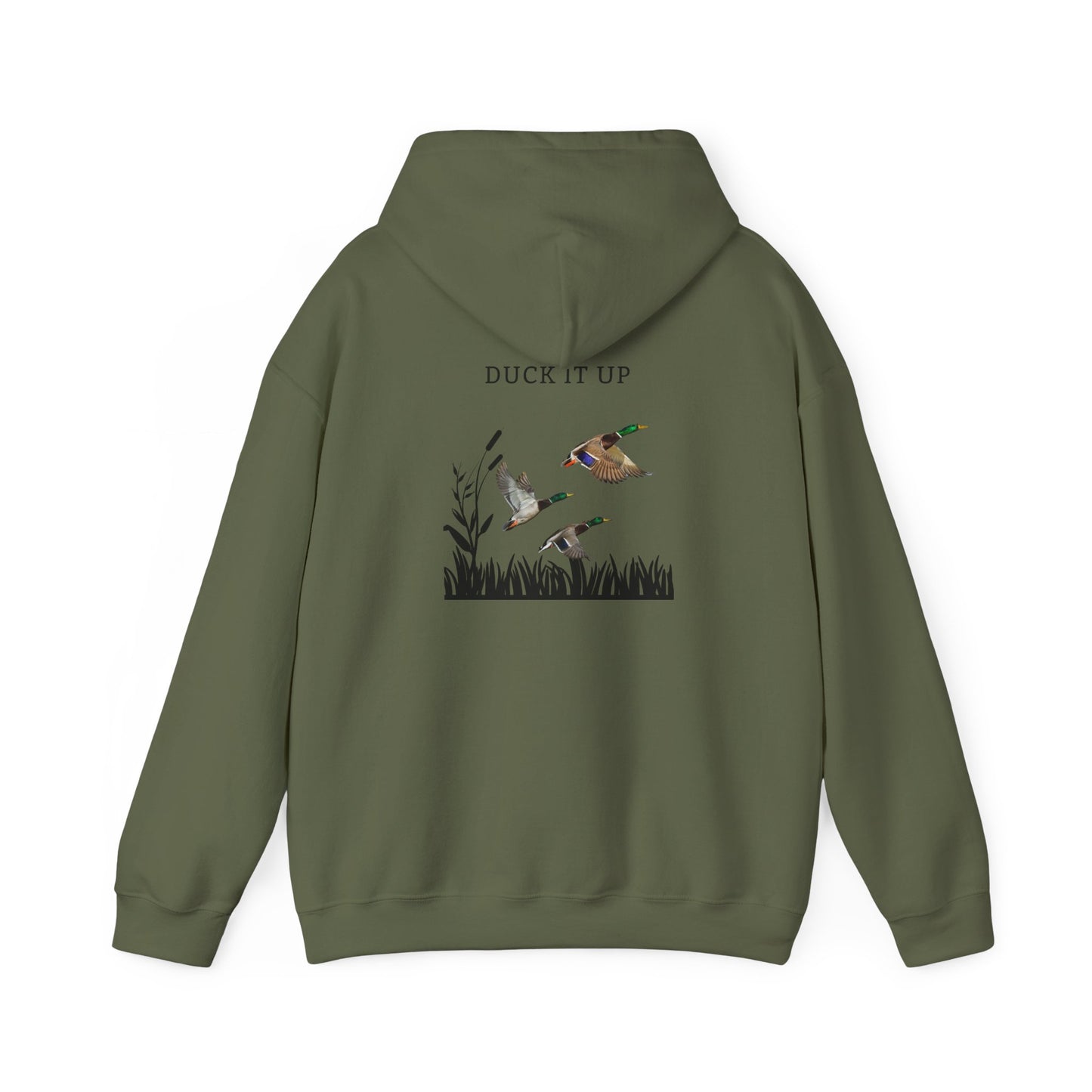 'Duck It Up' Graphic Design - Unisex Hoodie